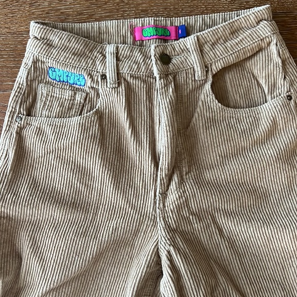 ZUMIEZ- EMPYRE WOMENS TORI SKATE CORDUROY PANTS - Size 4 - Picture 5 of 9